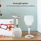 Elegant Clear Glass Wine Glass – 16cm Tall, Classic Design for Wine & Beverages