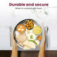 Stainless Steel Plate - Premium Quality Round Plate for Everyday Use - Durable, Rust-Free & Easy to Clean